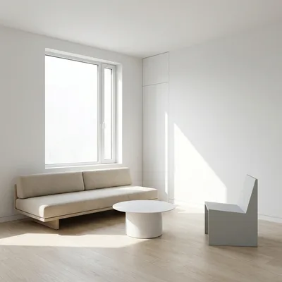 Minimalist interior design style — AI room redesign